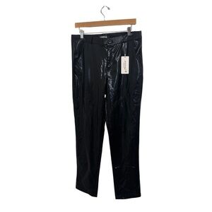Women's Faux Leather Pants